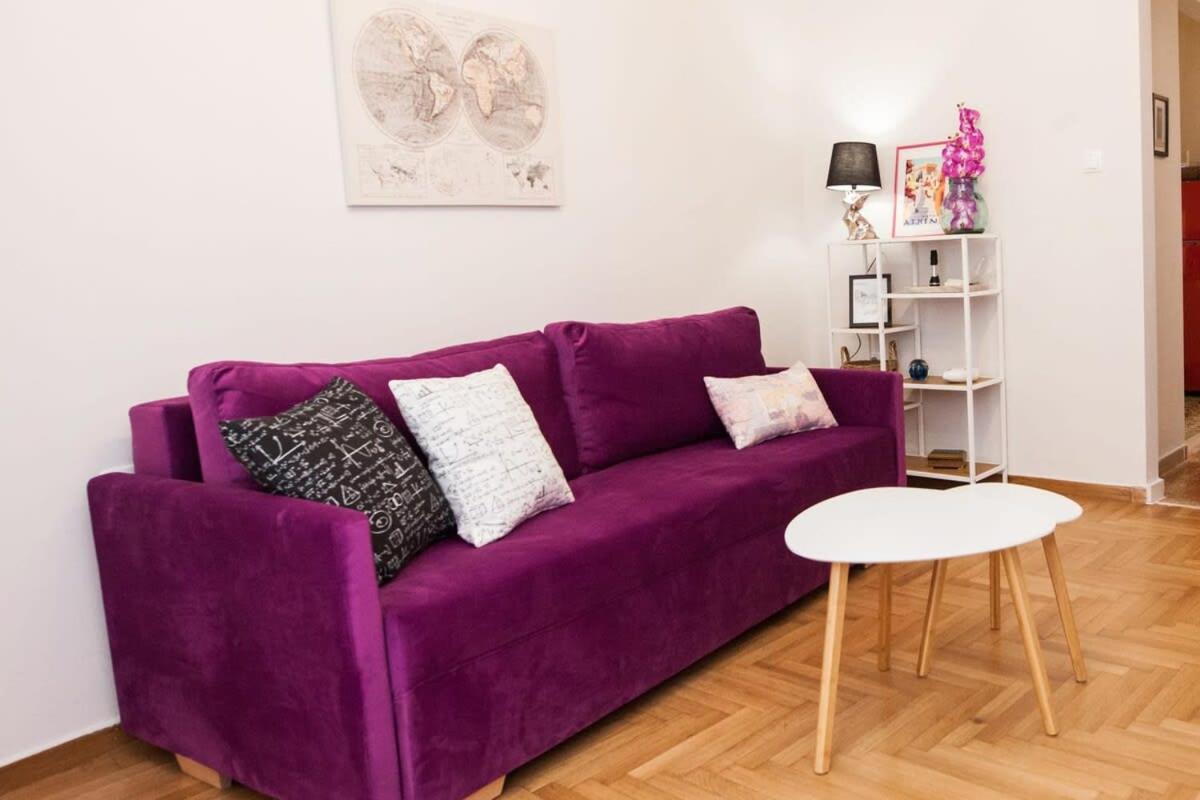 Contemporary Stylish Apartment Located Near Metaxourgeio Area Ateny Zewnętrze zdjęcie