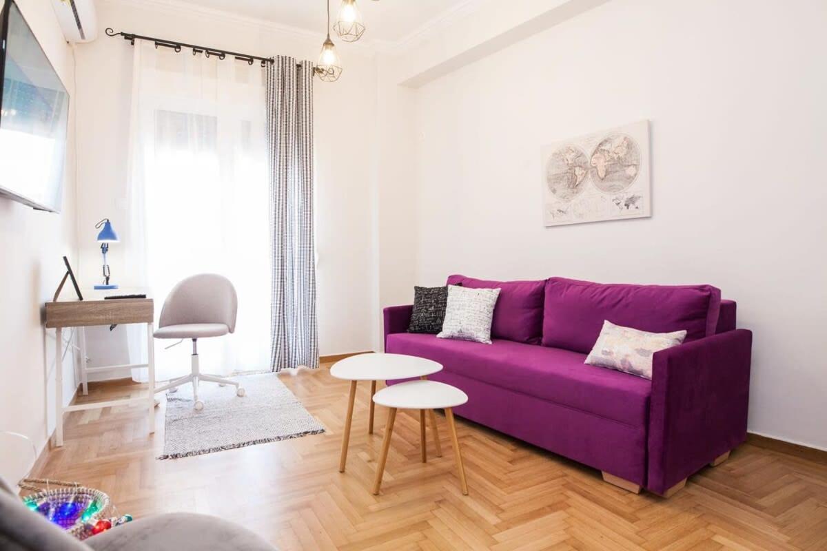 Contemporary Stylish Apartment Located Near Metaxourgeio Area Ateny Zewnętrze zdjęcie